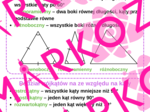 2 w 1:  Notatka i karta pracy- trójkąty