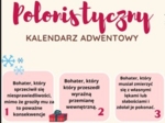 Kalendarz adwentowy dla ósmoklasistów