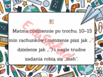 Jak przetrwać rok szkolny – gazetka ścienna