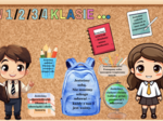 🎒 Gazetka "W KLASIE 1/2/3/4…" – Zestaw dekoracyjny z uroczymi ilustracjami 🎒 28 stron do druku | Format A4 i mniejsz