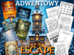 KALENDARZ ADWENTOWY - ESCAPE ROOM - Adwent, Boże Narodzenie, Święta, łamigłówki, opowiadania, gra, zadania, szyfr, kod, wartości, godzina wychowawcza, klasa 1, 2, 3, 4, 5, zerówka, karty pracy, dodawanie, liczby, liczenie