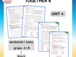 Together 6 Unit 4 - kartkówki i testy do działu