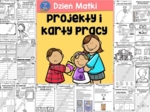 Dzień Matki - Projekty i karty pracy