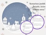 Scenariusz jasełek „Światło, które zmienia serca”
