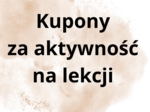 Kupony za aktywność