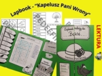 Lapbook - "Kapelusz Pani Wrony" + test sprawdzający wiedzę z lektury