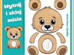 Wytnij i sklej misia - Dzień Misia