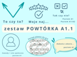 Zestaw Powtórka A1.1 język polski jako obcy