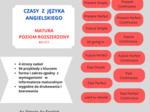 Czasy z języka angielskiego. Matura rozszerzona.