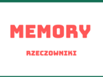 GRA MEMORY RZECZOWNIKI