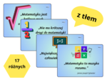 Matematyczne cytaty – 17x3 kart inspirujących – wersja pełna i ekonomiczna do wydruku