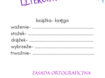 Karty ortograficzne w akcji, czyli KARNAWAŁOWE LITEROBRANIE