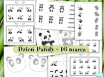 Dzień Pandy. 16 marca. Zestaw zadań