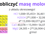 Mol, masa molowa, objętość molowa-prezentacja