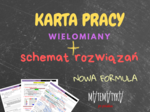 Karta pracy - WIELOMIANY - poziom podstawowy