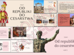 Od republiki do cesarstwa - prezentacja historia klasa 5