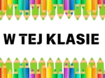 W tej klasie...