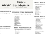 Związki frazeologiczne - dopasuj związek do definicji