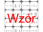 Domino - Mnożenie liczb wymiernych | matematyka