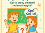 Zdania pytające. Karta pracy. Sprawdzian