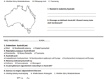 Australia - kartkówka geograficzna