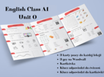 English Class A1 Unit 0 - Zestaw uzupełniających ćwiczeń - karty pracy - pierwsze lekcje w 4 klasie + KARTKÓWKA