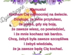 Życzenia na DZIEŃ MATKI - 10 szablonów do druku.
