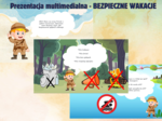Prezentacja multimedialna BEZPIECZNE WAKACJE