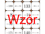 Domino - Dodawanie liczb całkowitych | matematyka