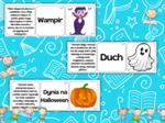 Zagadki na Halloween- wersja kolorowa