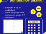 Arytmetyka jednomianów (ułamki) | matematyka, algebra | 26 kolumn