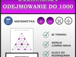 Trimino - Dodawanie i odejmowanie do 1000 | matematyka