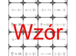 Domino - Arytmetyka liczb wymiernych | matematyka