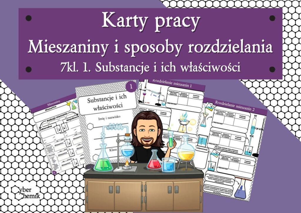 Karty Pracy Klasa Chemia Mieszaniny I Sposoby Ich Rozdzielania