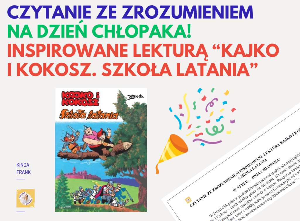 Dzie Ch Opaka Czytanie Ze Zrozumieniem Inspirowane Kajko I Kokosz