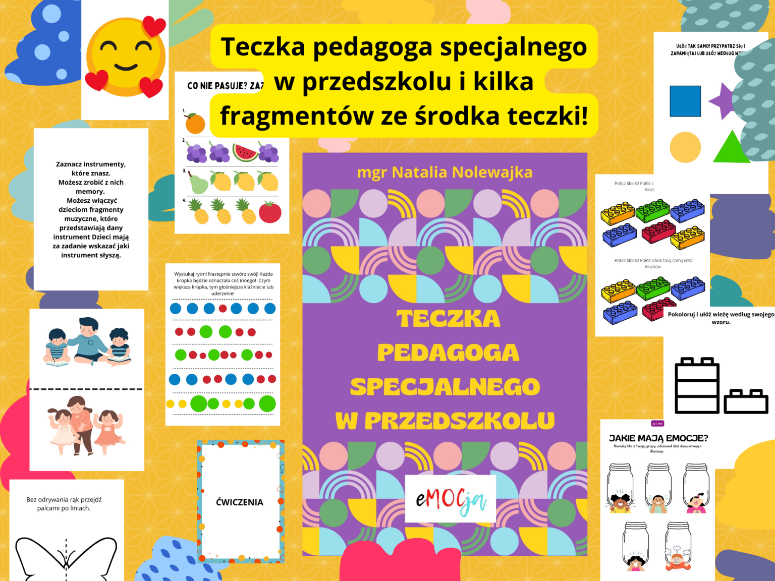 TECZKA PEDAGOGA PRZEDSZKOLA Złoty nauczyciel