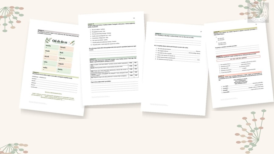 NOWE 99 ZADAŃ DO POWTÓRKI ORTOGRAFII I INTERPUNKCJI