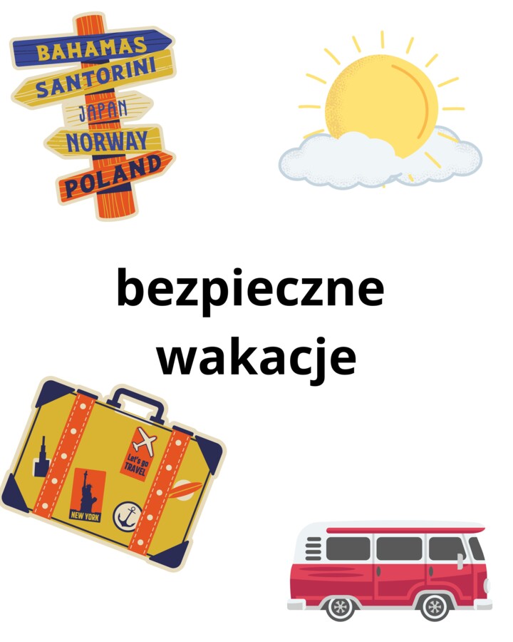 bezpieczne wakacje
