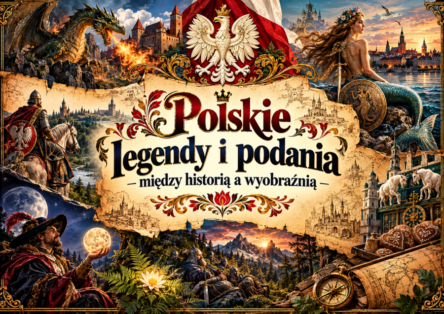 POLSKIE LEGENDY I PODANIA – MIĘDZY HISTORIĄ A WYOBRAŹNIĄ - 25 kart