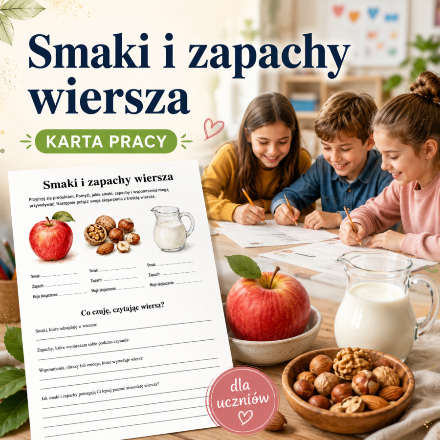 Smaki i zapachy wiersza
