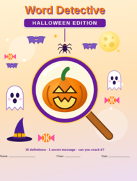 Word Detective- Halloween Edition