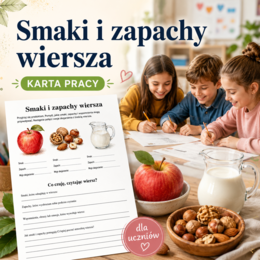 Smaki i zapachy wiersza