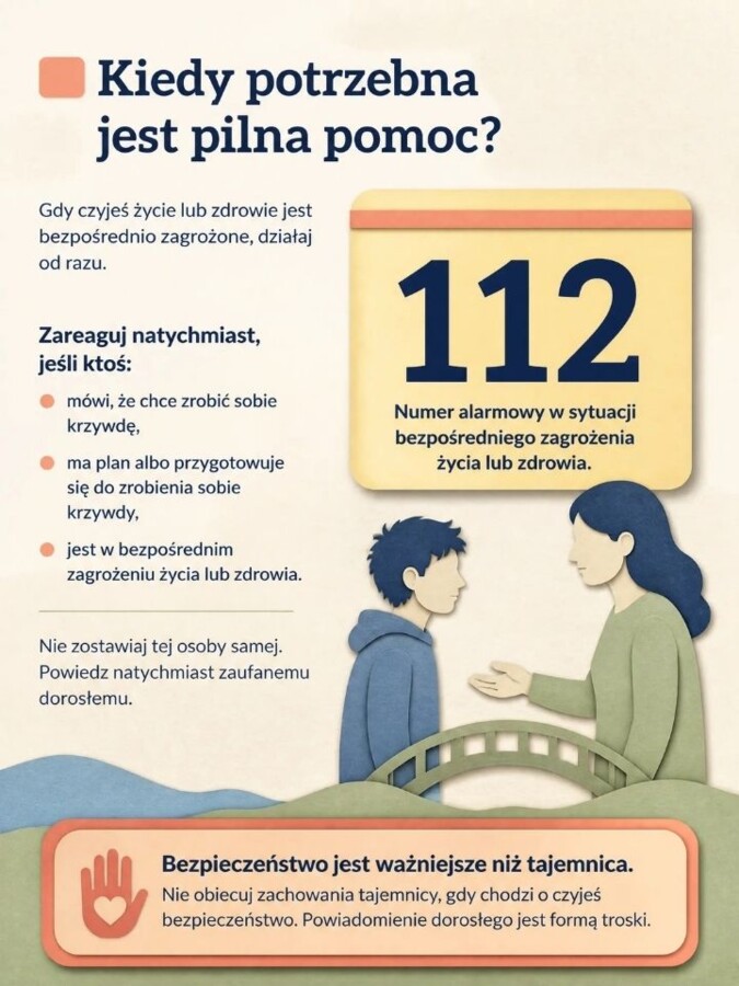 Światowy Dzień Zdrowia Psychicznego – gazetka szkolna, plansze edukacyjne i ćwiczenia