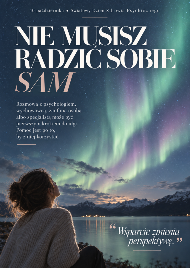 Zdrowie Psychiczne - Fundament życia-plakaty, gazetka o dobrostanie psychicznym
