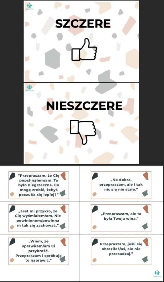Sztuka przepraszania