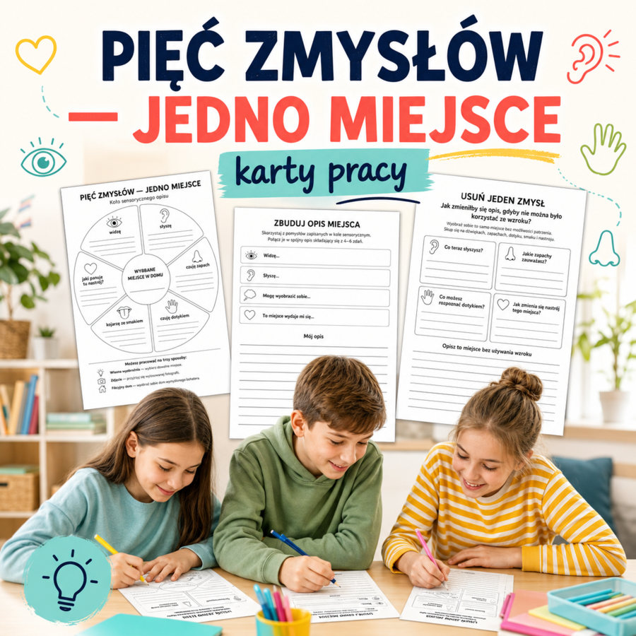 PIĘĆ ZMYSŁÓW — JEDNO MIEJSCE