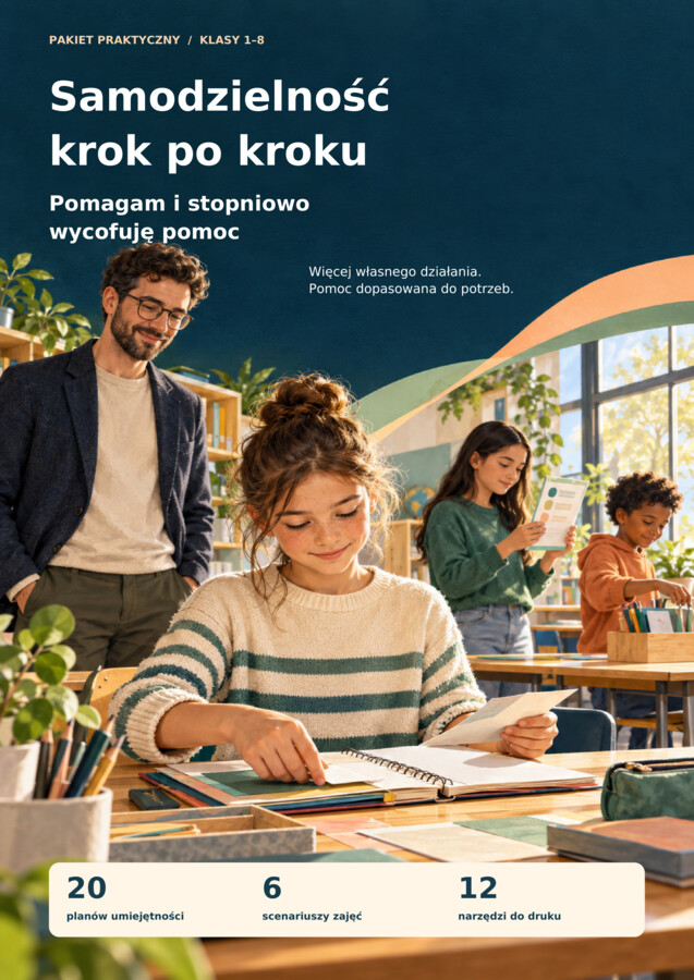 Samodzielność krok po kroku - pomagam i stopniowo wycofuję pomoc