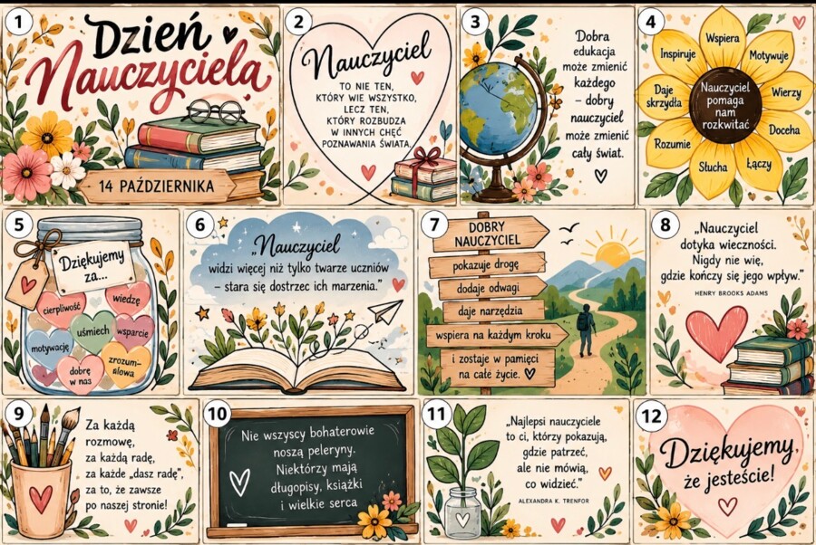 Dzień Nauczyciela - gazetka
