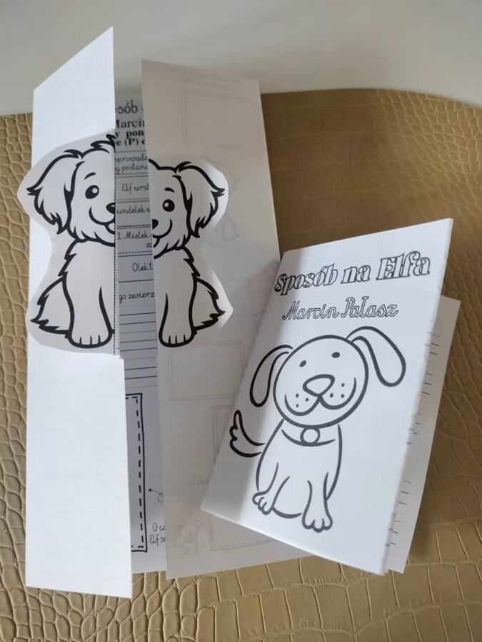Sposób na Elfa - lapbook + miniksiążeczka