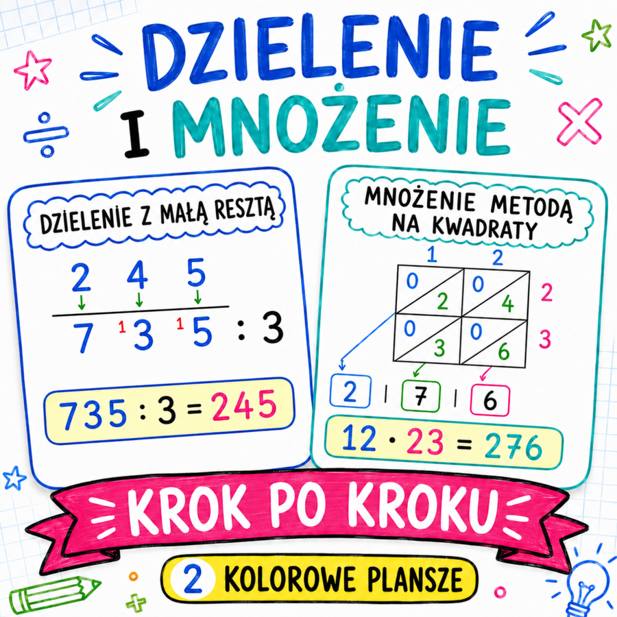 Dzielenie i mnożenie inaczej